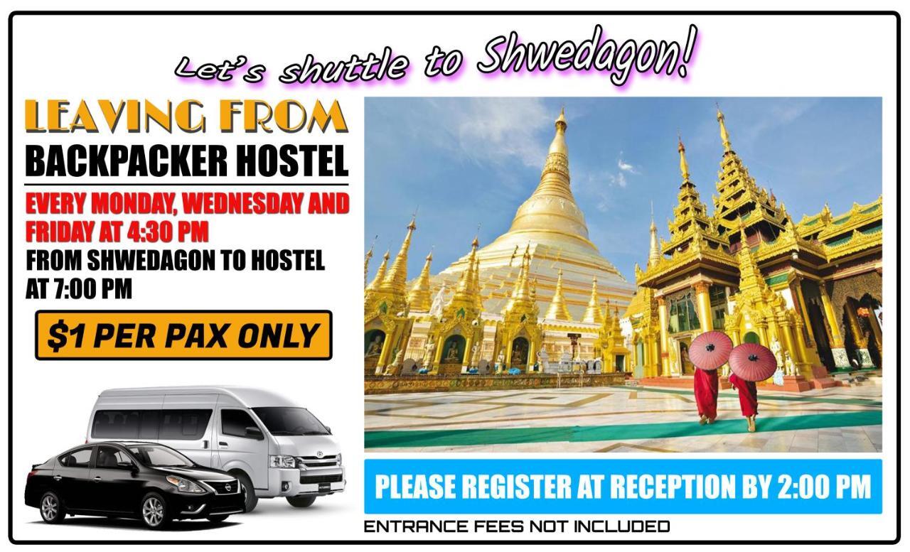 Backpacker Hostel (Adults Only) Yangon Exterior foto